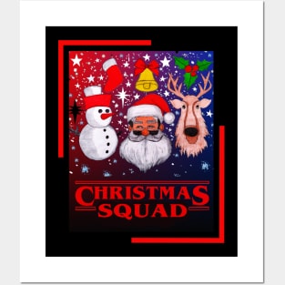 Christmas Squad Funny merry christmas 2022 Posters and Art